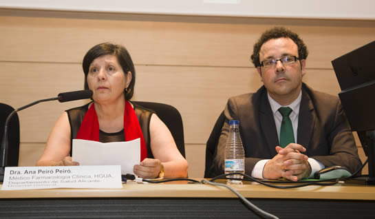 Doctora Ana Peiró Peiró y Jesús García Lorente